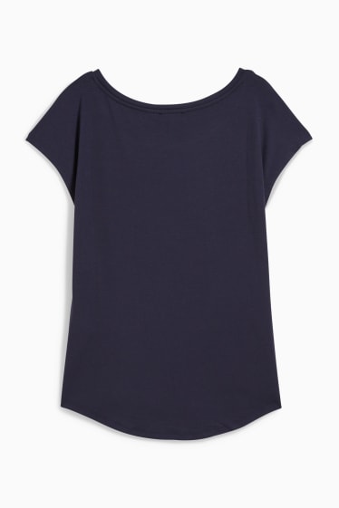 Femmes - T-shirt basique - bleu foncé