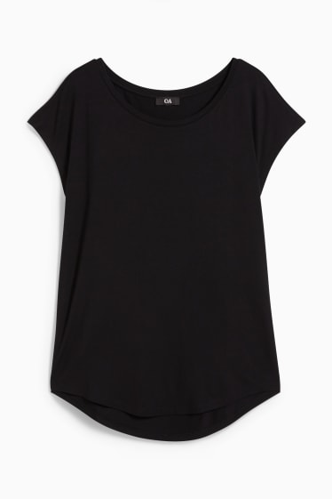 Women - Basic T-shirt - black