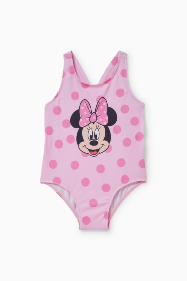 Bébés - Minnie Mouse - maillot de bain - LYCRA® XTRA LIFE™ - à pois - rose
