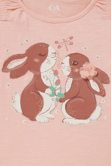 Kinder Mädchen - Kurzarmshirt - rosa