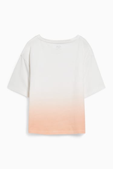 Children Girls - Short sleeve T-shirt - white