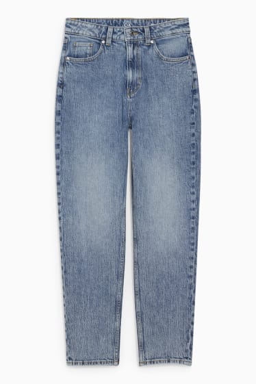 Women - Mom jeans - high waist - LYCRA® - denim-light blue