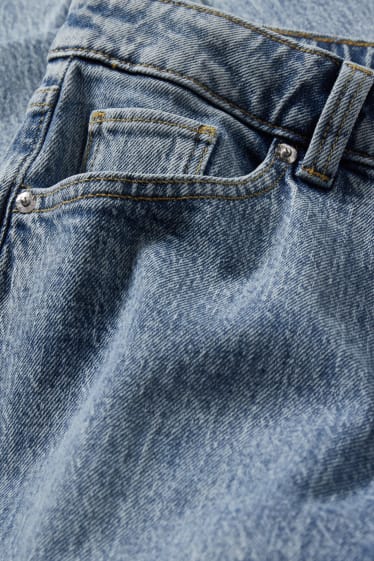 Women - Mom jeans - high waist - LYCRA® - denim-light blue