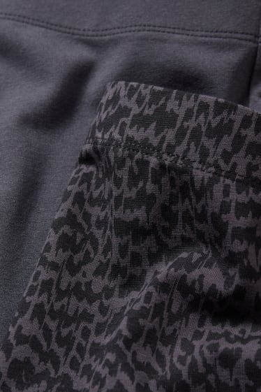 Donna - Confezione da 2 - leggings pinocchietto - grigio scuro