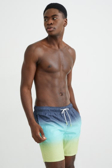 Herren - Badeshorts - blau