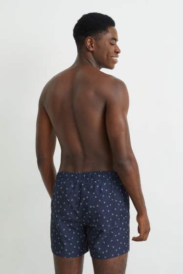 Hommes - Short de bain - bleu foncé