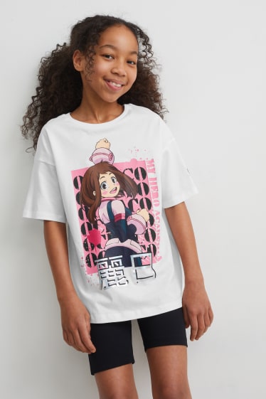 Enfants - My Hero Academia - T-shirt - blanc