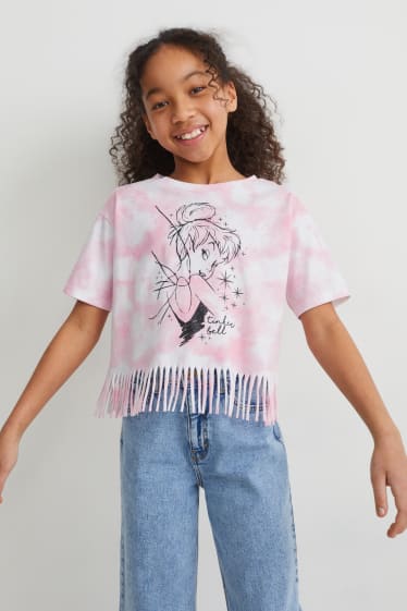 Enfants - Fée Clochette - T-shirt - blanc / rose