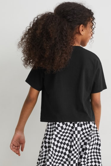 Kinderen: meisjes - T-shirt - zwart