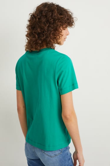 Dames - T-shirt - groen