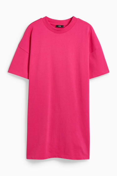 Women - T-shirt - dress - pink