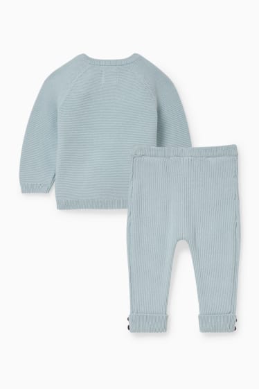 Baby Buben - Baby-Outfit - 2 teilig - hellblau
