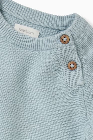 Baby Buben - Baby-Outfit - 2 teilig - hellblau