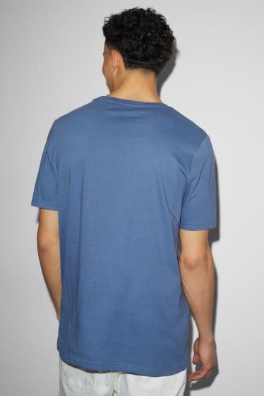 Hombre - Camiseta - azul