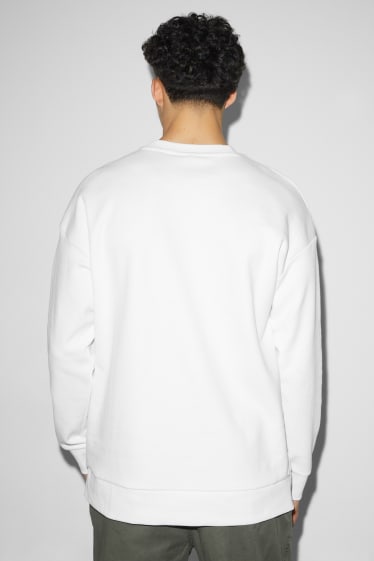 Hombre - Sudadera - blanco