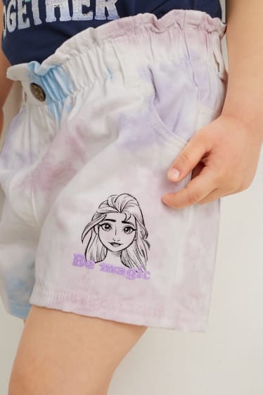 Nena - Frozen - pantalons curts - blanc trencat