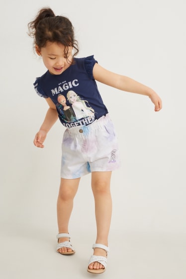 Nena - Frozen - pantalons curts - blanc trencat