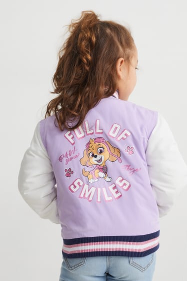 Kinder Mädchen - Paw Patrol - Jacke - hellviolett