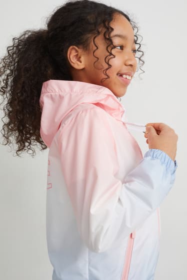 Kinderen: meisjes - Jas met capuchon - roze
