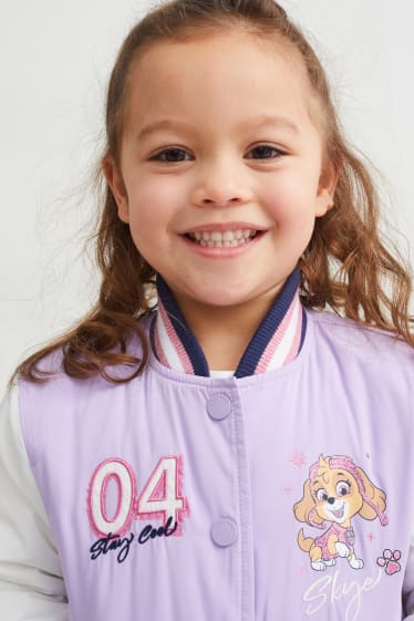 Kinder Mädchen - Paw Patrol - Jacke - hellviolett