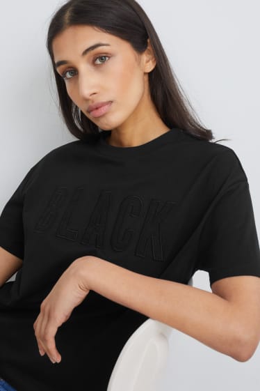 Damen - T-Shirt - schwarz