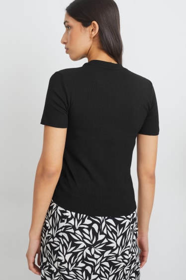 Damen - T-Shirt - schwarz