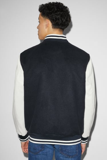 Men - Bomber jacket - dark blue