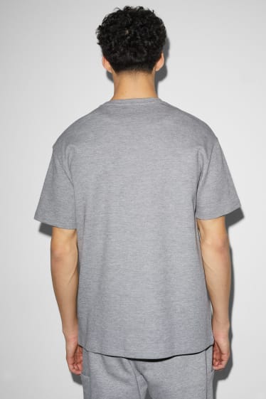 Hommes - T-shirt - gris chiné