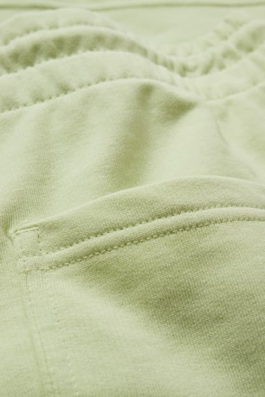 Hommes - Short en molleton - vert clair