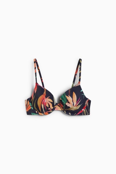 Kobiety - Góra od bikini z fiszbinami - wyściełana - LYCRA® XTRA LIFE™ - kolorowy