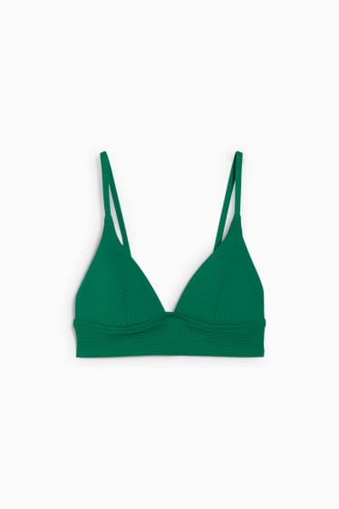 Dames - Bikinitop - triangel - voorgevormd - LYCRA® XTRA LIFE™ - groen