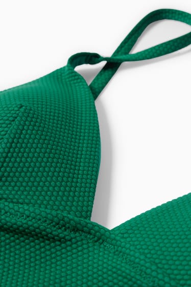 Kobiety - Góra od bikini - trójkątne miseczki - wyściełane - LYCRA® XTRA LIFE™ - zielony