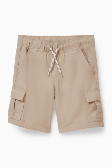 Nen - Pantalons curts cargo - beix clar