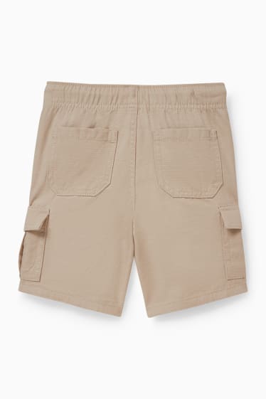 Children - Cargo shorts - light beige