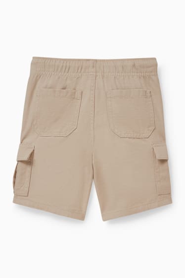 Nen - Pantalons curts cargo - beix clar