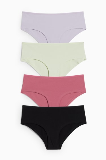 Women - Multipack of 4 - hipster briefs - lilac