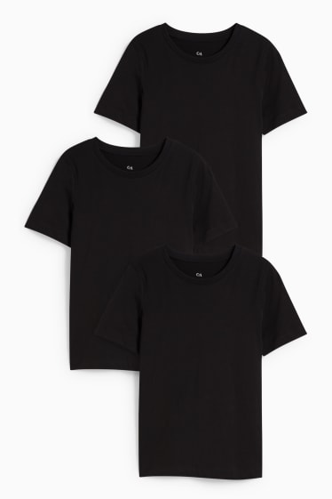 Femei - Multipack 3 buc. - tricou - negru