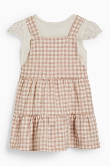 Babys - Baby-Outfit - 2 teilig - cremeweiß