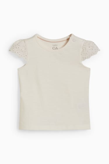 Bébés filles - Ensemble pour bébé - 2 pièces - blanc crème