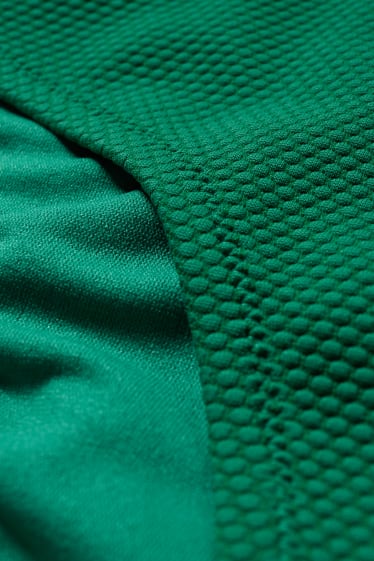 Dámské - Spodní díl bikin - mid waist - LYCRA® XTRA LIFE™ - zelená