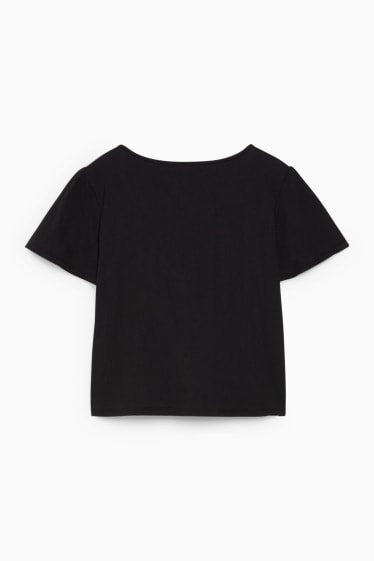 Dona - Samarreta amb nus - negre