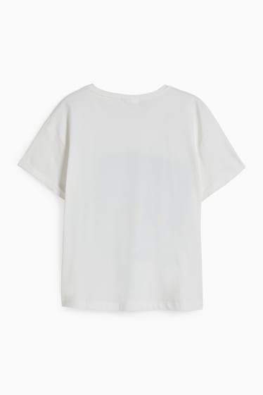 Women - T-shirt - Mickey Mouse - white
