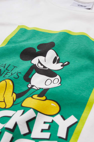 Women - T-shirt - Mickey Mouse - white