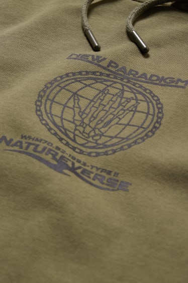 Herren - Hoodie - grün