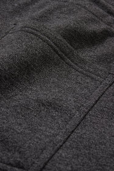 Home - Pantalons curts de xandall - gris fosc jaspiat