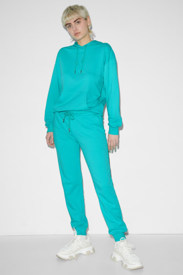 Femmes - CLOCKHOUSE - pantalon de jogging - turquoise