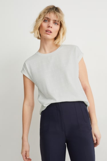 Dames - T-shirt - wit