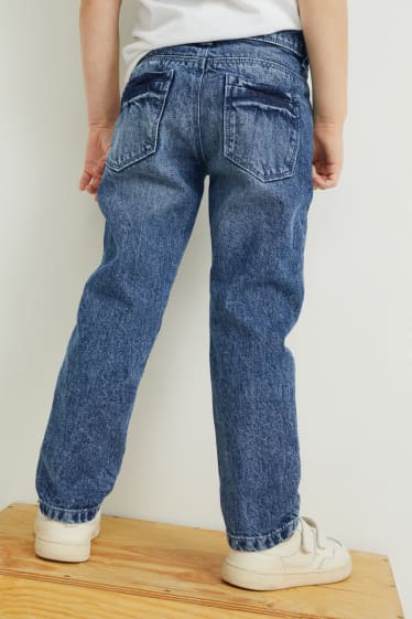 Kinder - Dino - Slim Jeans - helljeansblau