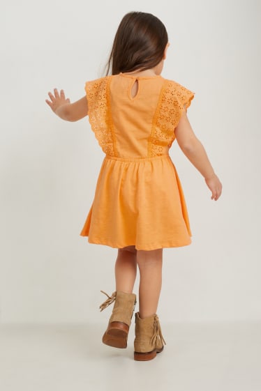 Kinderen: meisjes - Jurk - oranje