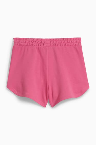 Bambini - Shorts di felpa - fucsia